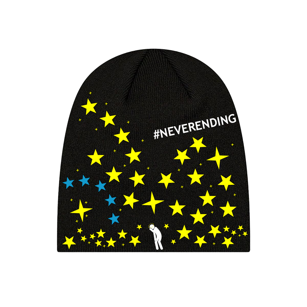 #1F1F1F1F STARS BEANIE